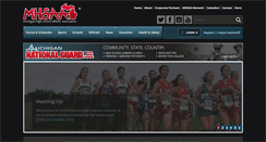 Desktop Screenshot of mhsaa.com
